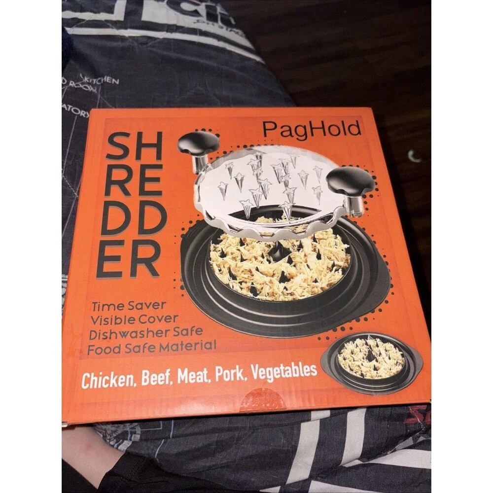 Paghold chicken shredder